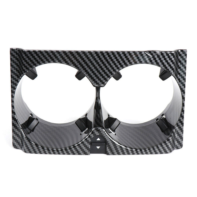Car Center Console Water Cup Holder for Mercedes W212(Black carbon fibre) Newly