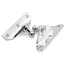 2x Zinc Plated Steel Ball Stud Braces 10mm for Gas Prop Strut Spring RV Camper