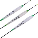 3pcs LED Fishing Swimming Electric Floating Light + Battery Deep Water sc