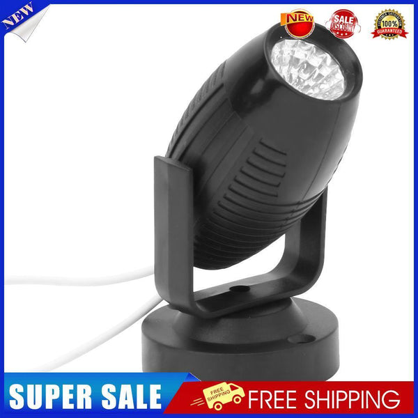 LED Stage Spotlight 85-265V 360 Degree KTV Bar Party Spot Beam Lamp (RGB)