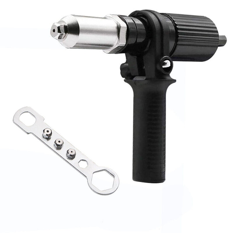 2.4-4.8mm Electric Rivet Gun Adapter Insert Cordless Rivet Nut Tools Kit Newly