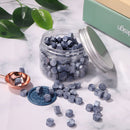 200pcs Octagon Sealing Wax Blue Wax Beads for Envelope Invitation DIY (D)