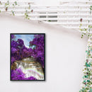 5D DIY Full Drill Diamond Painting Tree Waterfall Cross Stitch Embroidery