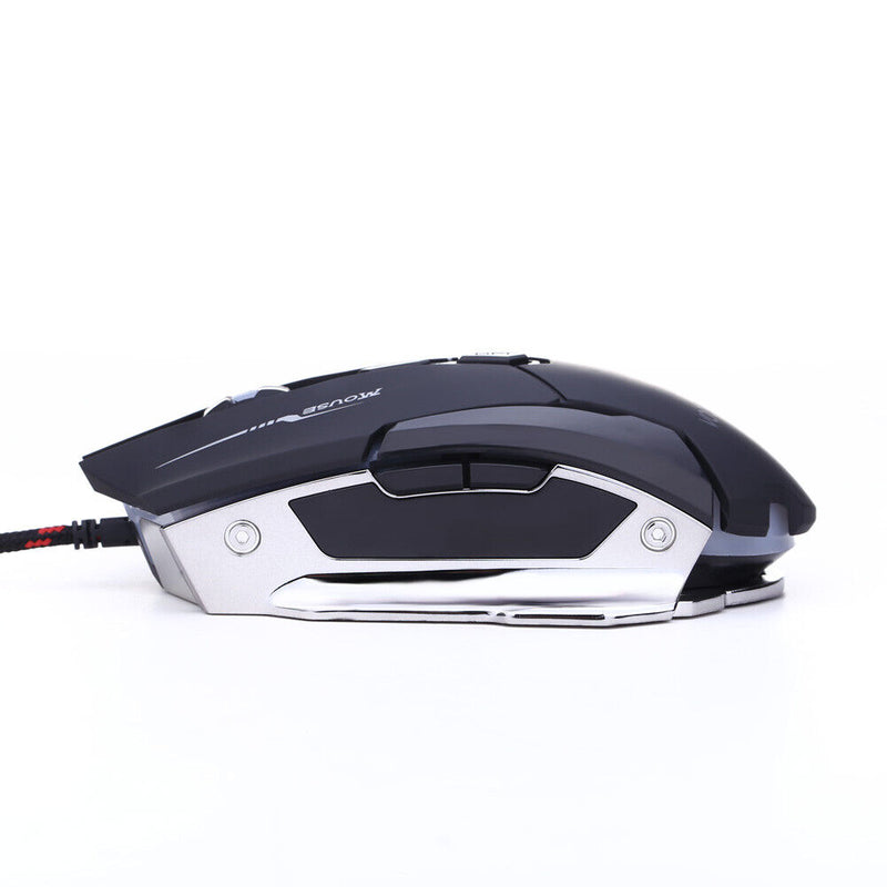 VODOOL K1015 Wired USB Gaming Mouse 7 Buttons Black