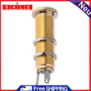 50x15x15mm Brass Guitar Pin Female Output Socket End Plugs for e-Bass Te