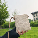 Straw Beach Bag for Women Handbag Woven Shoulder Bohemian Summer Crossbody Bags