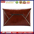 Fashion Leather Solid Color Envelope Bag Day Clutch Women Small Handbags Purse
