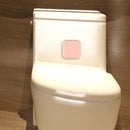 Punch Free Door Bumper Protector Self Adhesive Handle Square Pads (Pink) Newly