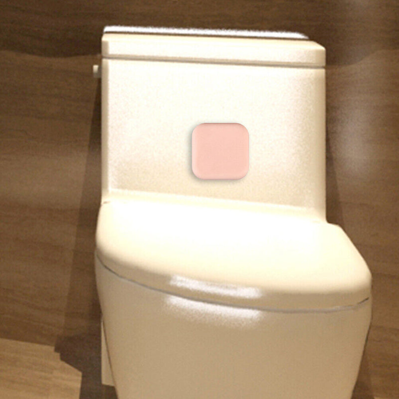 Punch Free Door Bumper Protector Self Adhesive Handle Square Pads (Pink) Newly