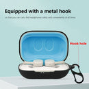 Wireless Earphone Box Cover with Hook for Skullcandy Push Active (Black) Newly