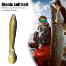 10cm/6g Soft Bionic Fishing Baits Jigging Artificial Plastic Fishing Crankb