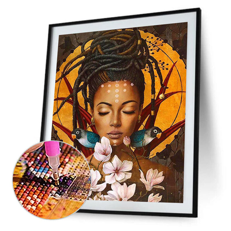 5D DIY Diamond Painting Kits Full Round Drill Mosaic Picture Wall Decoration