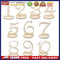 10pcs Wooden Wedding Table Number Seat Cards Ornament Craft (One to Ten)