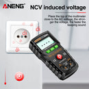 ANENG M107 4000 Counts Smart Digital Multimeter NCV DC AC Tester (Black) Newly