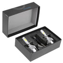 1Pair Universal 6500K 8000LM H4 LED COB Car Auto Headlight Head Lamp Bulbs