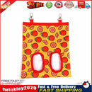 Hay Bag Hanging Pouch Holder Feeding Container for Rabbit Guinea Pig (C) Newly