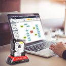 Double Dock HDD Docking Station 2.5inch 3.5inch SATA IDE Hub Enclosure Box