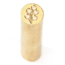 Retro Cylindrical Seal Wax Brass Envelope Seal Stamp Customs Accessory (D) Newly