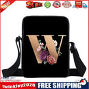 Alphabet flowersPrinted one-shoulder diagonal bag 10