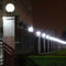 LED Solar Power Acrylic Round Ball Light Outdoor Garden Wall Pillar Lamp Newly
