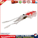 15.5cm 15g Bionic Squid Sea Fishing Lures Artificial Soft Bait (Red Pink) Newly