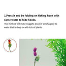 50pcs Pva Colored Fishing Nuggets Water Soluble Pva Carp M3D6 Up Foam X4O6 S5K7