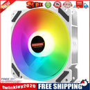 120mm PWM ARGB PC Case Fan 4 Pin Addressable RGB Cooling Fan for CPU Cooler