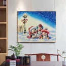 5D DIY Diamond Painting Full Round Drill Animal Christmas Rhinestone Mosaic A