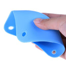 Safety Silicone Egg Poacher Cups Boiler Cookware Microwave Egg Cooker(Blue)