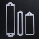10 PCS Labels Hollow Out Template DIY Cutting Dies Album Decor Paper PTSP