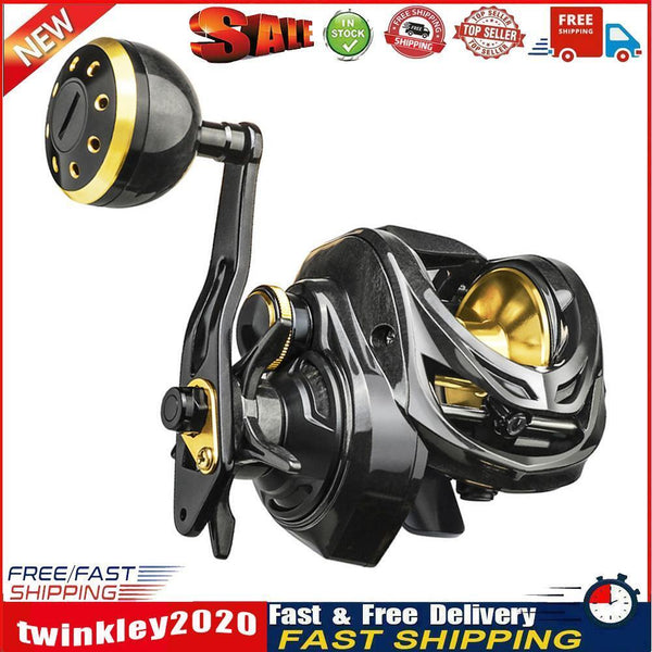 Fishing Reel Max Drag 16kg 6+1BB Metal Ball Grip Saltwater Reel (TDC3000R) Newly
