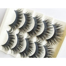 Cosmetic Cross Makeup Eye Lash Long Extension Black False Eyelashes Thick