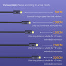USB 4.0 8K 60Hz PD 100W Type-C Male to Male Charging Data Cable with Emark Chip