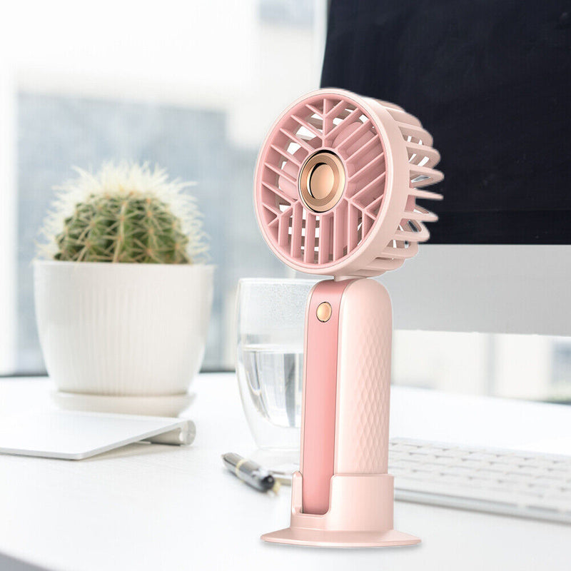 #A Portable Simple Handheld Electric Fan Hand Ventilador Office Outdoor Dormitor