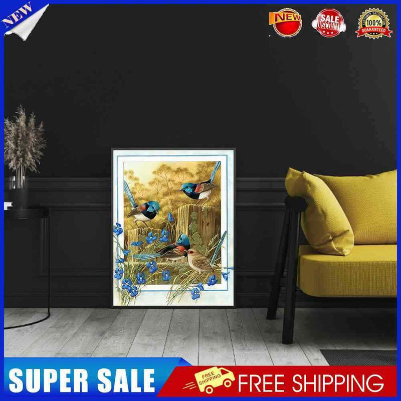 #A 5D Birds Series Diamond Mosaic Partial Special Shape Drill Drawing Kits Decor