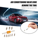 9pcs R134a Car A/C Valve Cores R-134a with Valve Core Remover Installer Tool