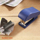 Mini Small Stapler Useful Stapler Staples Set Office Binding F5X3 Sale B3N9 T5A2