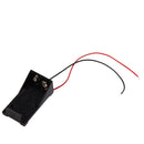 5PCS Single Slots 1x9V Battery Clip Holder Fall Box with Wire Leads DIY High