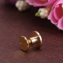 20pcs Copper Leather Craft Belt Wallet Solid Brass Nail Rivets Screws(3) Newly
