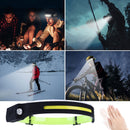 Sensing COB Headlights Long Distance Lighting & Household Rechargeable Lights