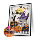 5D Kit Rhinestone Picture DIY Halloween Goblin Full Round Drill Diamond Pai