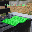 Outdoor Camping Mat Cushion Folding Portable Picnic Seat Pad (Green Black) Newly