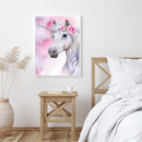 5D Diamond Painting Flowers Cartoon Horse Full Round Drill Mosaic DIY Rhinestone