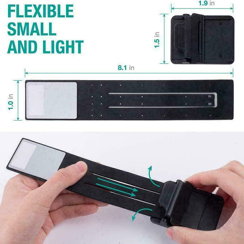 Portable LED Reading Book Light Detachable Flexible For Kindle USB F2N5 B3L9