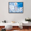 5D Diamond Painting Kit Jesus Shines Full Round Drill DIY Crafts Mosaic Picture