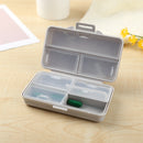 Practical Storage Case Travel Durable Manicure Tool Nail Art Box for False Ti