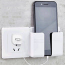 Wall Mounted Organizer Storage Box Phone Plug Remote Control Holder (A) Newly