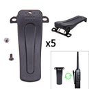 5 x Belt Clip for Retevis H777 for BaoFeng BF-666S 777S BF-888S 2-Way Radio