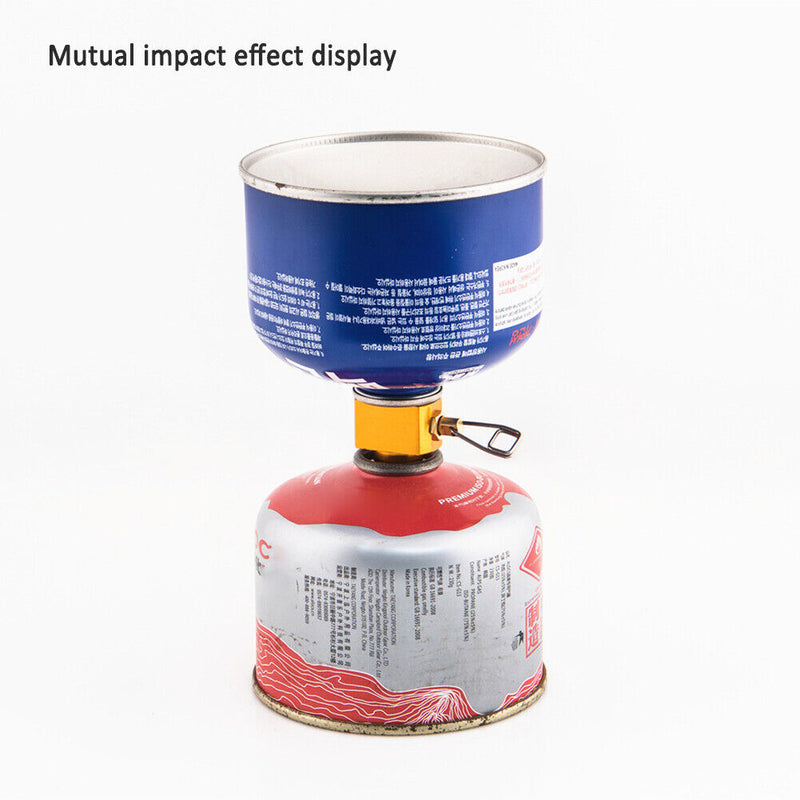 Portable Outdoor Camping Gas Refill Valve Adapter Gas Tank Converter Replac