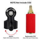 WEST BIKING CO2 Inflator with Insulated Sleeve Bike Tire Pump No CO2 Cartri